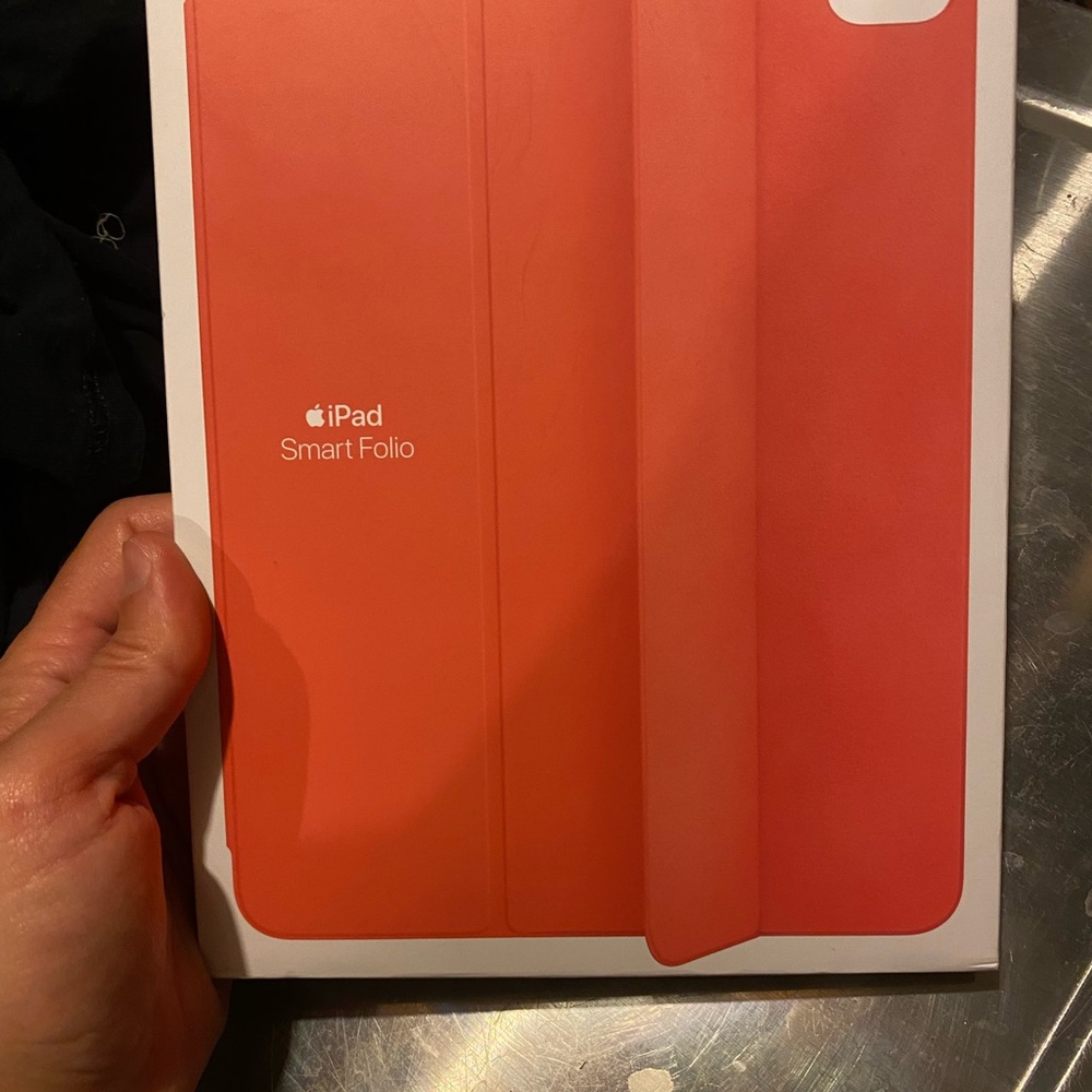 Apple Orange iPad Cover Smart Folio